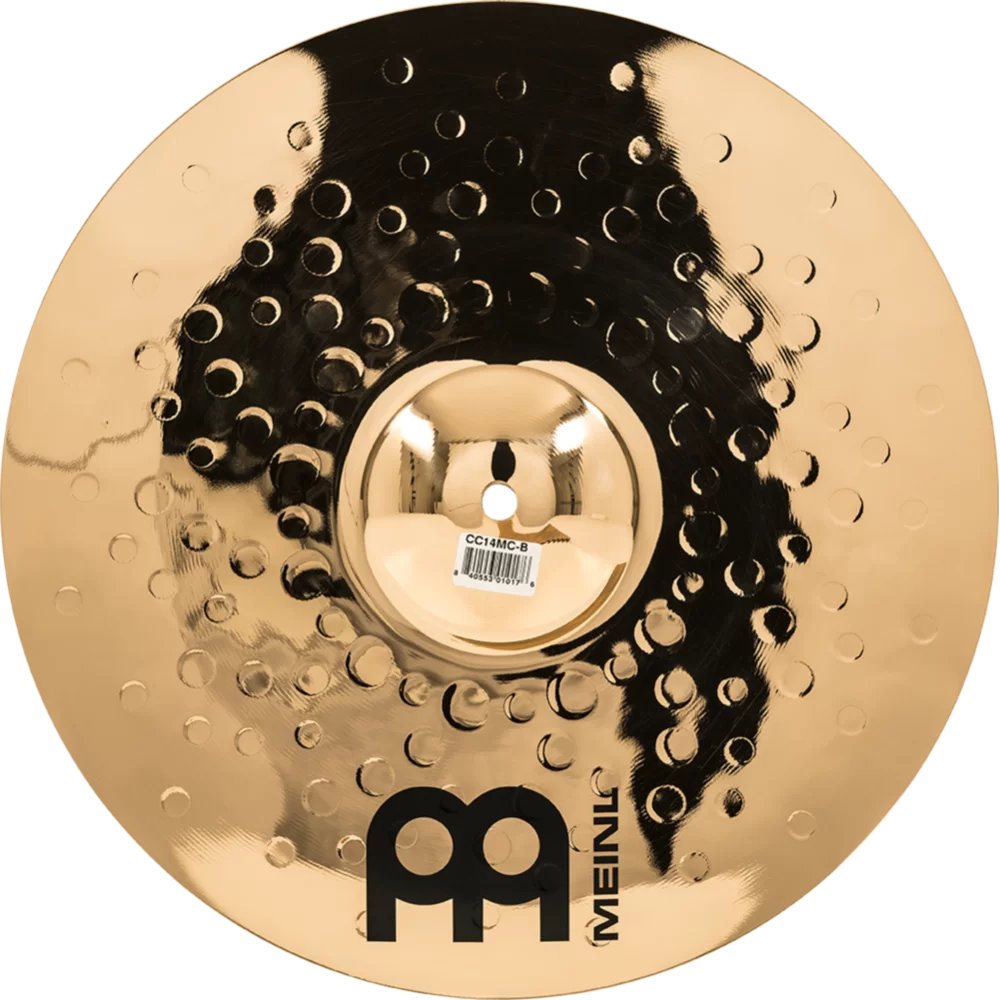 MEINL マイネル CC14MC-B Classics Custom Brilliant 14” MEDIUM Crash クラッシュシンバル 裏正面