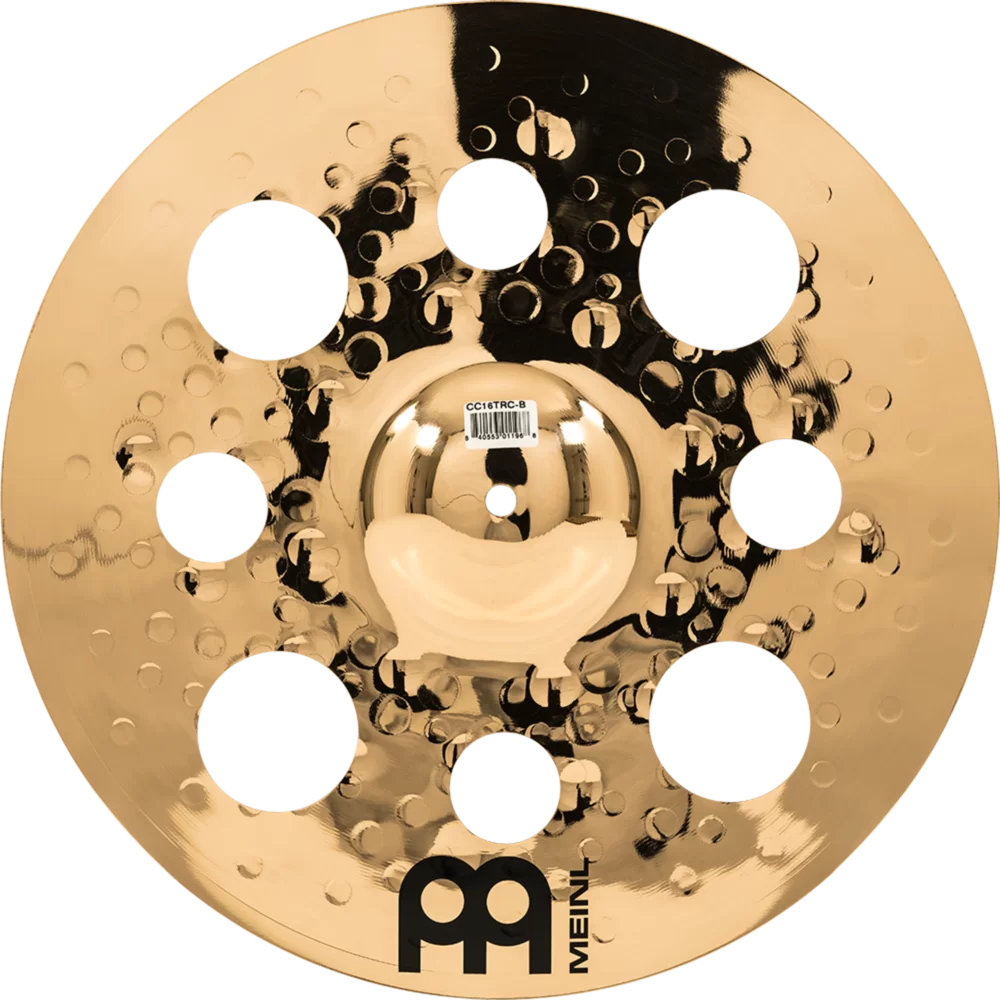 MEINL マイネル CC16TRC-B  Classics Custom Brilliant 16” Trash Crash クラッシュシンバル 裏正面