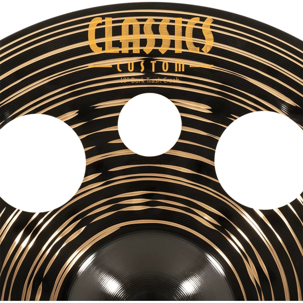 MEINL マイネル CC18DATRC Classics Custom Dark 18” Trash Crash クラッシュシンバル 表ロゴ