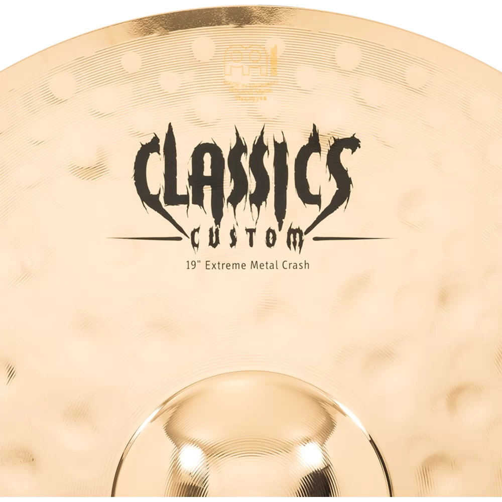 MEINL マイネル CC19EMC-B Classics Custom Extreme Metal 19” クラッシュシンバル 表ロゴ