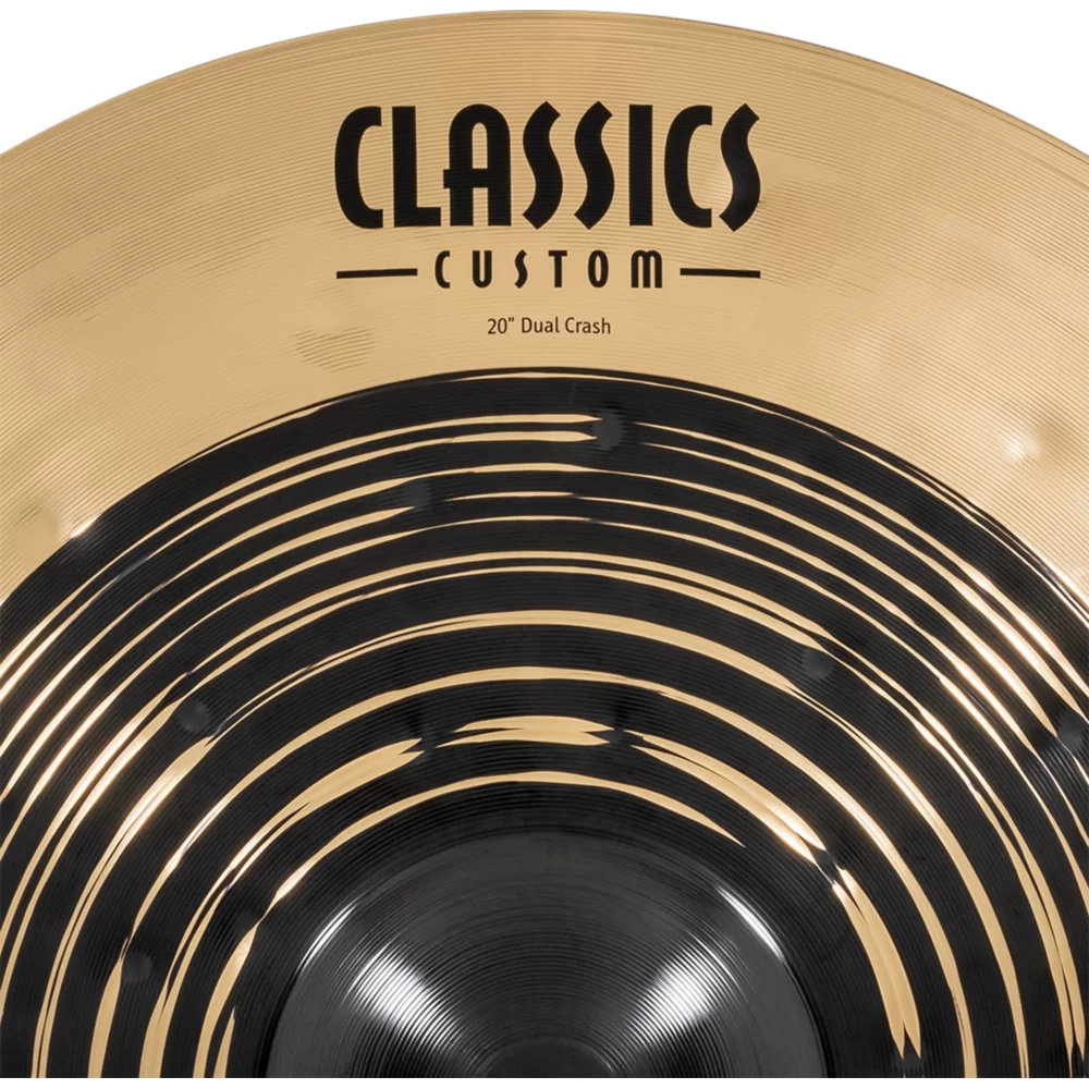 MEINL マイネル CC20DUC Classics Custom Dual 20” Crash クラッシュシンバル ロゴ