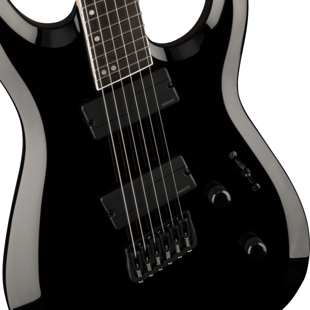 Jackson ジャクソン Pro Plus Series DINKY Modern MS HT6 Gloss Black エレキギター ボディ画像