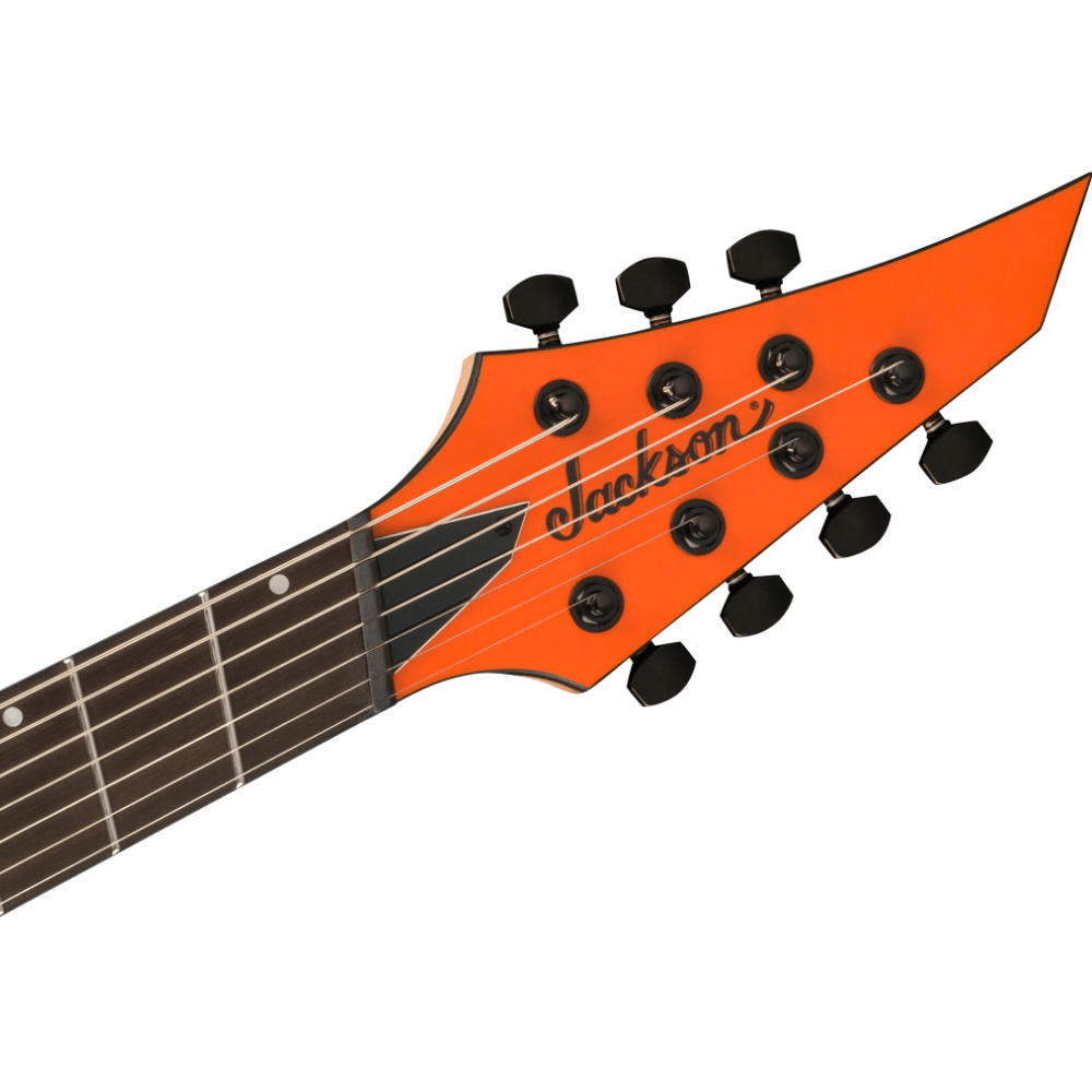 Jackson ジャクソン Pro Plus Series DINKY Modern HT7 MS Satin Orange Crush 7弦エレキギター ヘッド画像