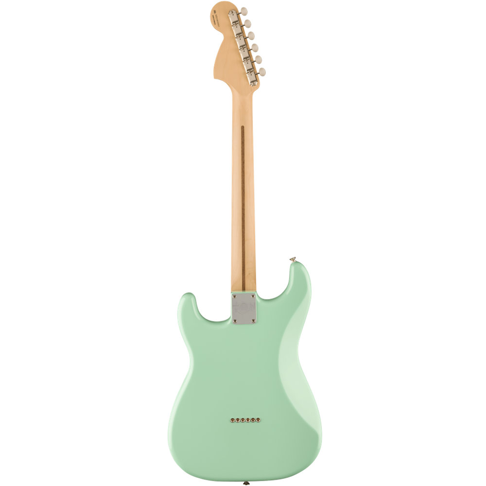 Fender フェンダー Limited Edition Tom Delonge Stratocaster， Rosewood Fingerboard， Surf Green ストラトキャスター エレキギター ボディバック