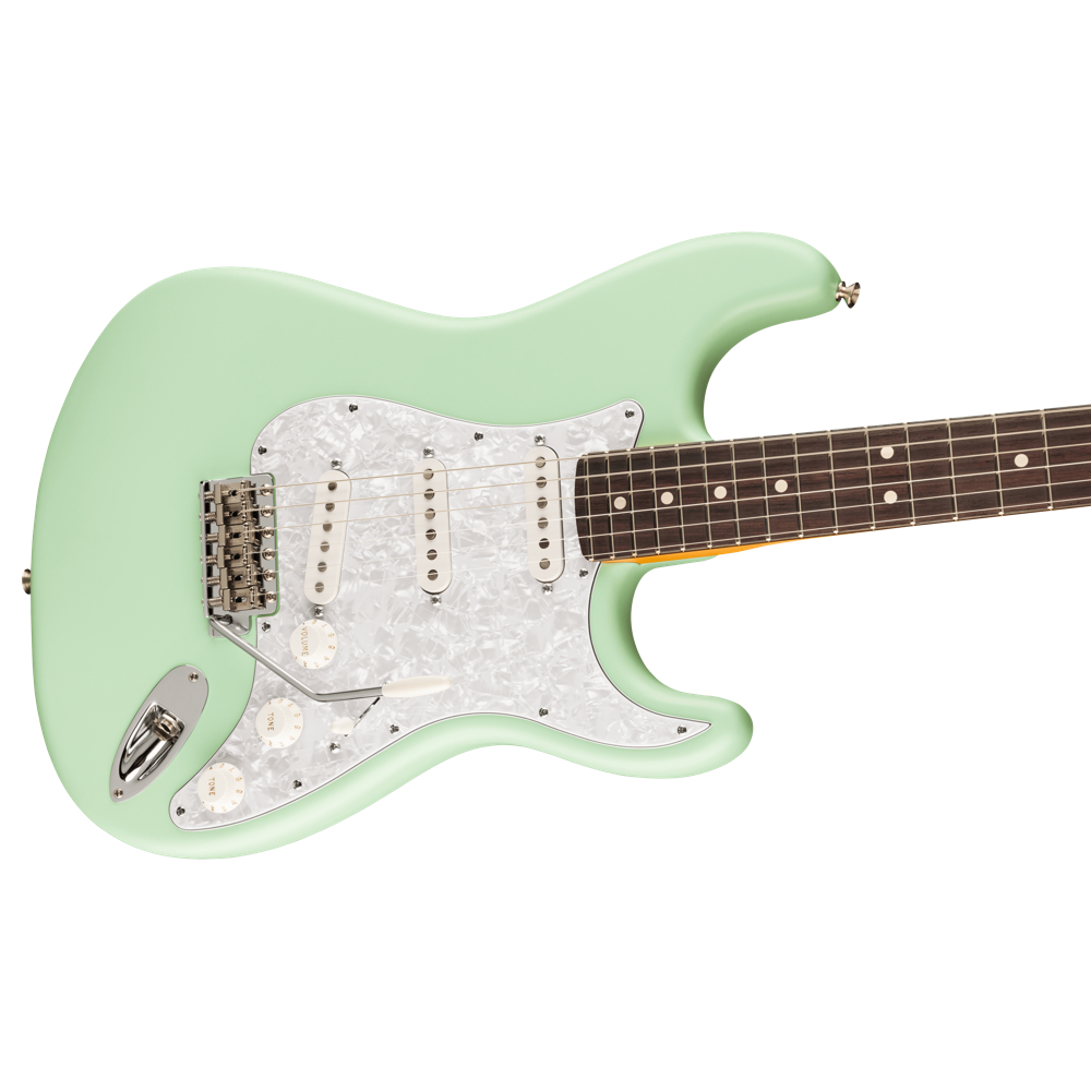 Fender フェンダー Cory Wong Stratocaster Surf Green エレキギター ボディ画像