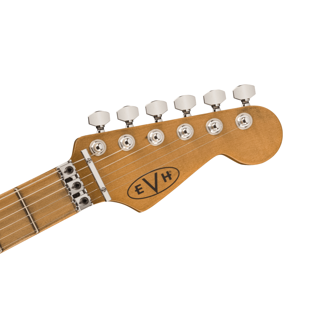 EVH イーブイエイチ EVH Frankenstein Relic Series， Maple Fingerboard White エレキギター ヘッド画像