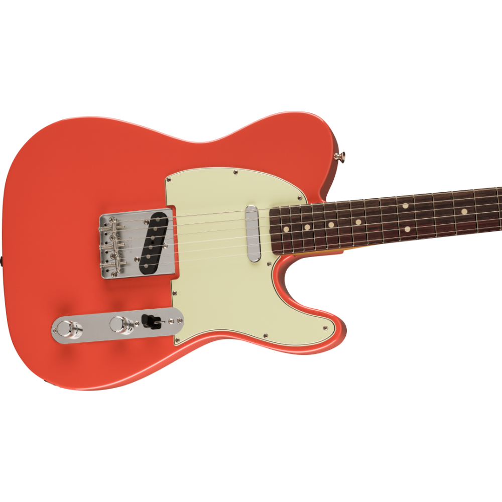 Fender フェンダー Vintera II 60s Telecaster RW FRD エレキギター テレキャスター 斜めアングル画像