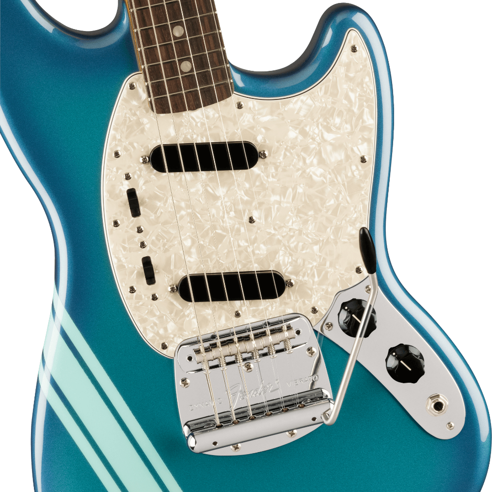 Fender フェンダー Vintera II 70s Competition Mustang RW CBRG エレキギター ムスタング ボディ画像