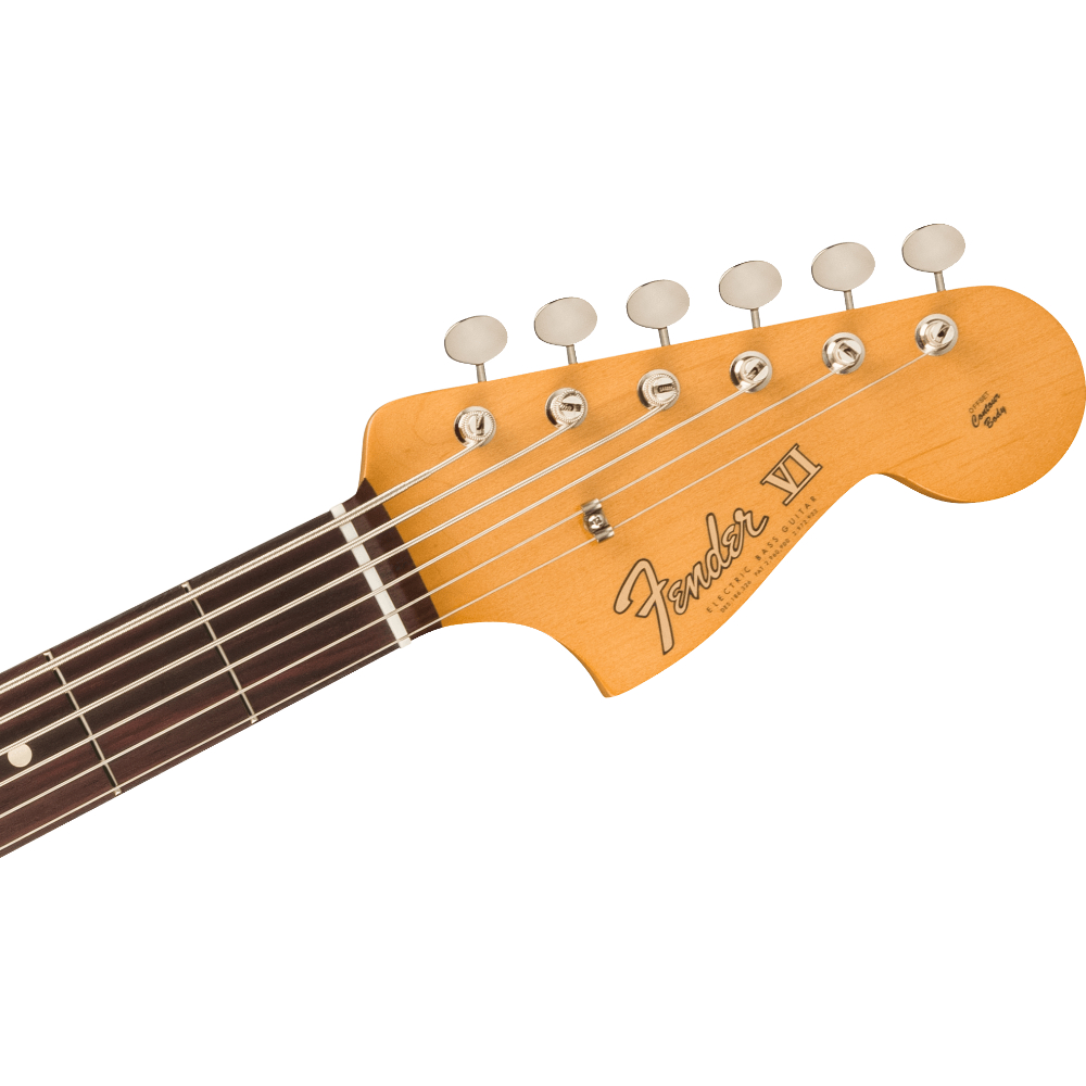 Fender フェンダー Vintera II 60s Bass VI RW LPB 6弦エレキベース ヘッド画像