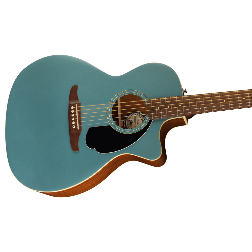 Fender フェンダー NEWPORTER PLAYER TPL WN Tidepool エレアコ アコースティックギター ボディ画像