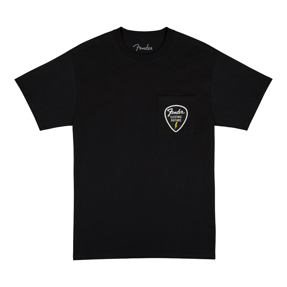 Fender フェンダー Pick Patch Pocket Tee Black ブラック XLサイズ Tシャツ