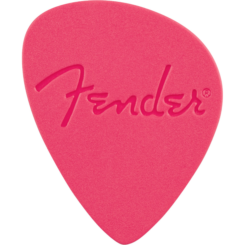 Fender フェンダー Oﬀset Picks Multi-Colored オフセットシェイプ ギターピック マルチカラー 6枚入り ピンク