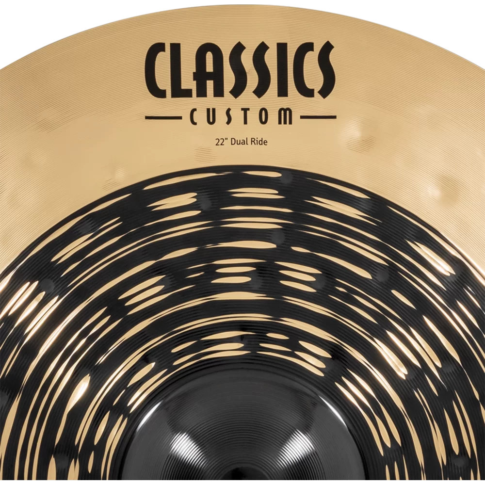 MEINL マイネル CC22DUR Classics Custom Dual 22” Ride ライドシンバル ロゴ