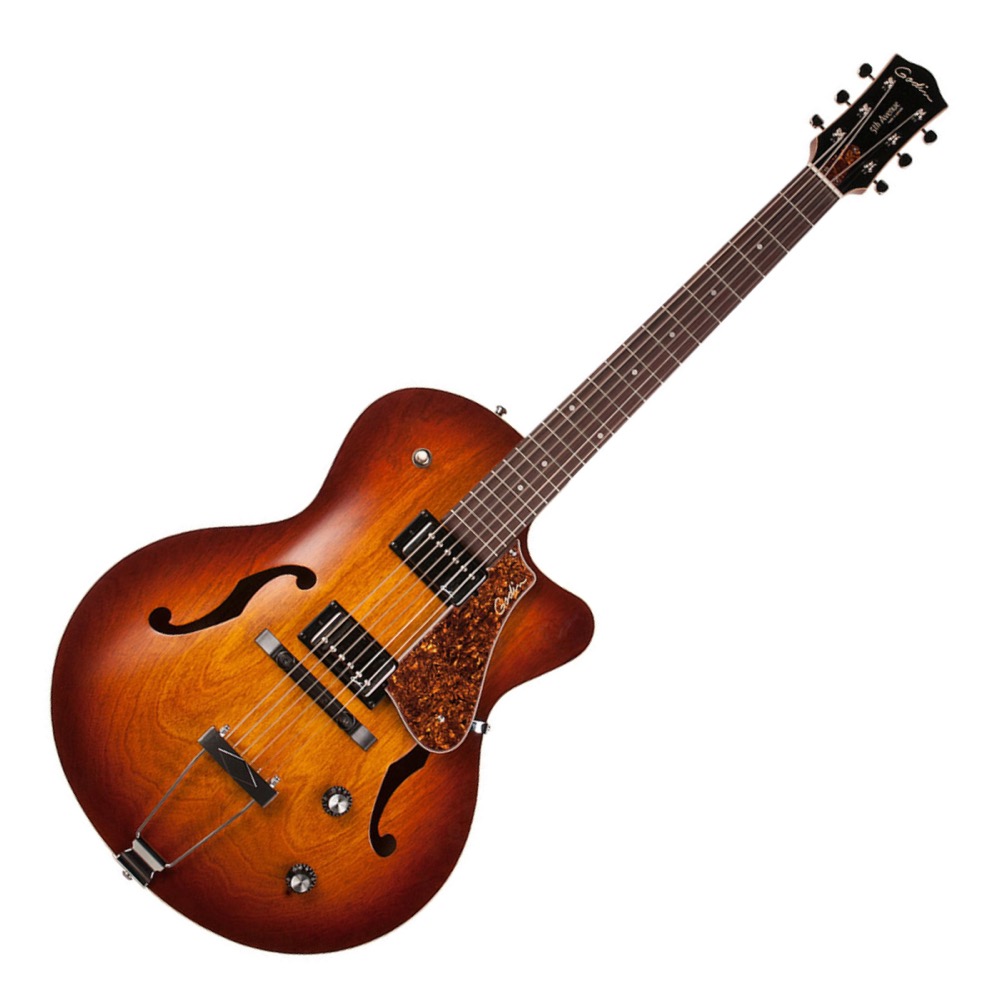 Godin ゴダン 5th Avenue CW Kingpin II HB Cognac Burst エレキギター