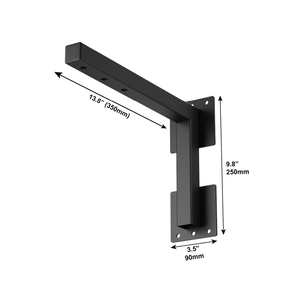 ISO ACOUSTICS V120 Wall Bracket V120用ウォールブラケット V120 Mountをウォールマウントするブラケット サイズ詳細