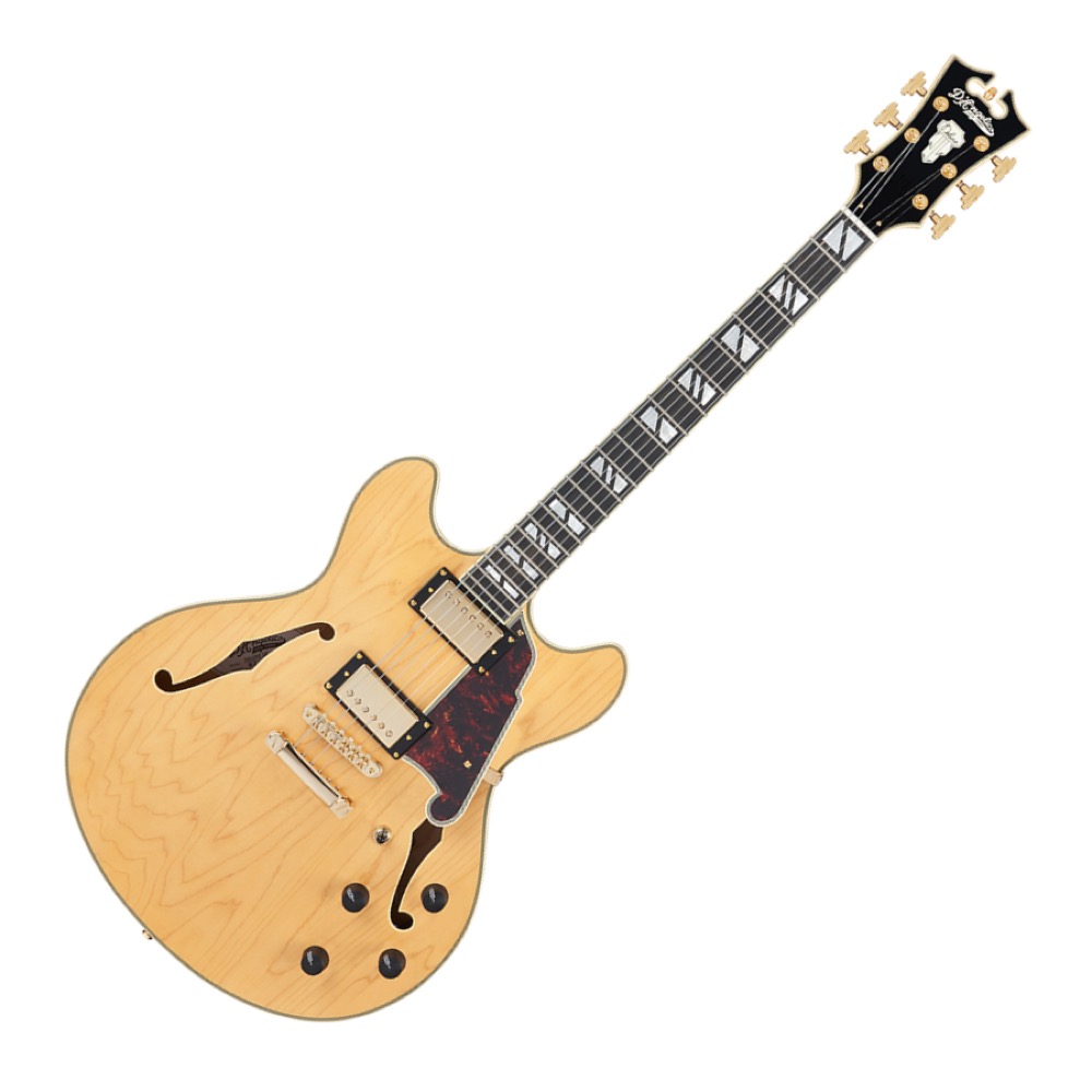 D’Angelico ディアンジェリコ Deluxe DC Satin Honey エレキギター セミアコ