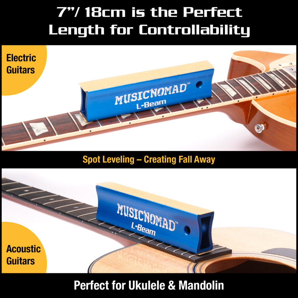 MUSIC NOMAD ミュージックノマド MN810 Fret Leveler フレットレベラー ウクレレ、マンドリン、などに最適