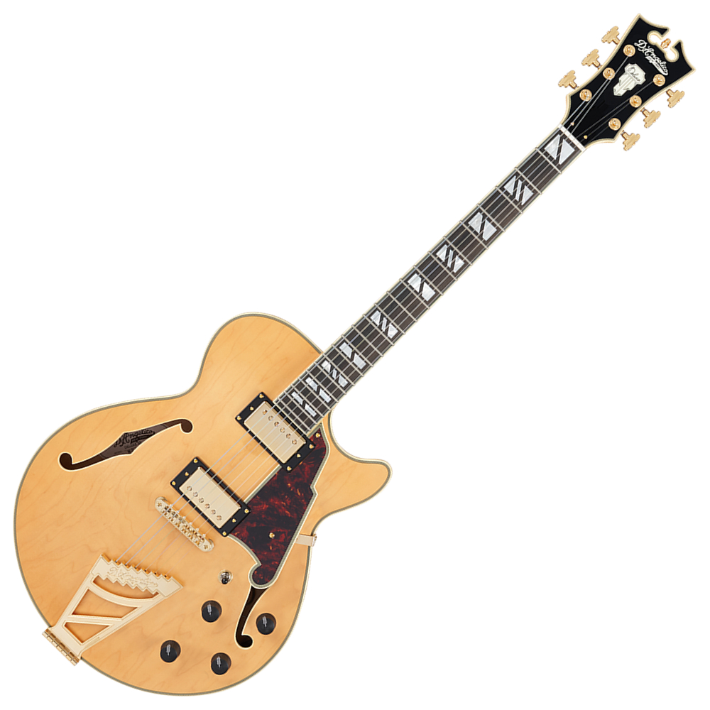 D’Angelico ディアンジェリコ Deluxe SS Satin Honey セミアコ エレキギター