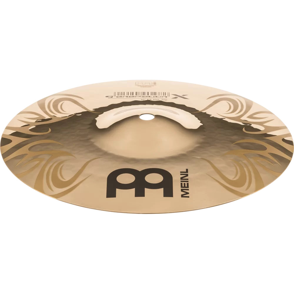 MEINL マイネル Generation X GX-10FXH 10” FX Hat ハイハット ペア トップ表ロゴ