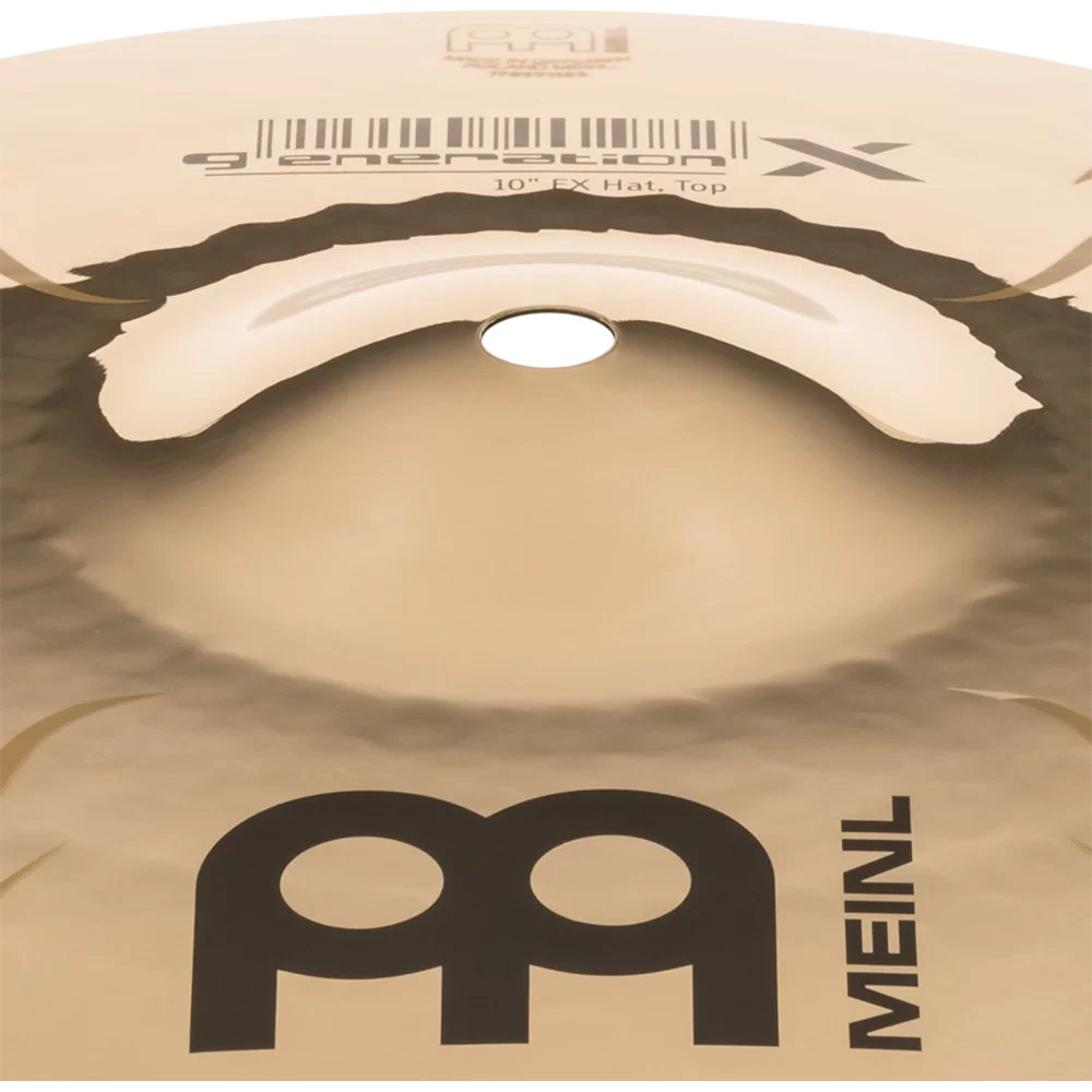 MEINL マイネル Generation X GX-10FXH 10” FX Hat ハイハット ペア トップのカッ