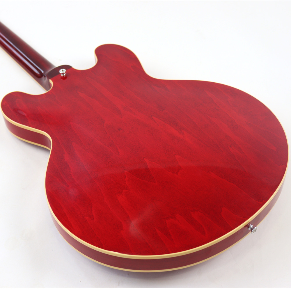 Gibson Custom Shop ギブソン カスタムショップ 1961 ES-335 Reissue Sixties Cherry VOS エレキギター セミアコギター ボディアップ 裏面 画像