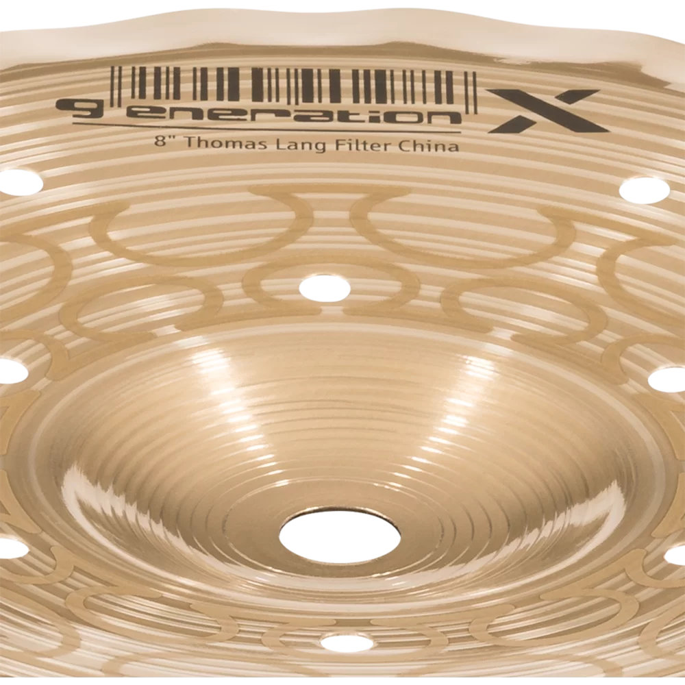 MEINL マイネル Generation X GX-8FCH 8” Filter China Thomas Lang’s signature  cymbal チャイナシンバル