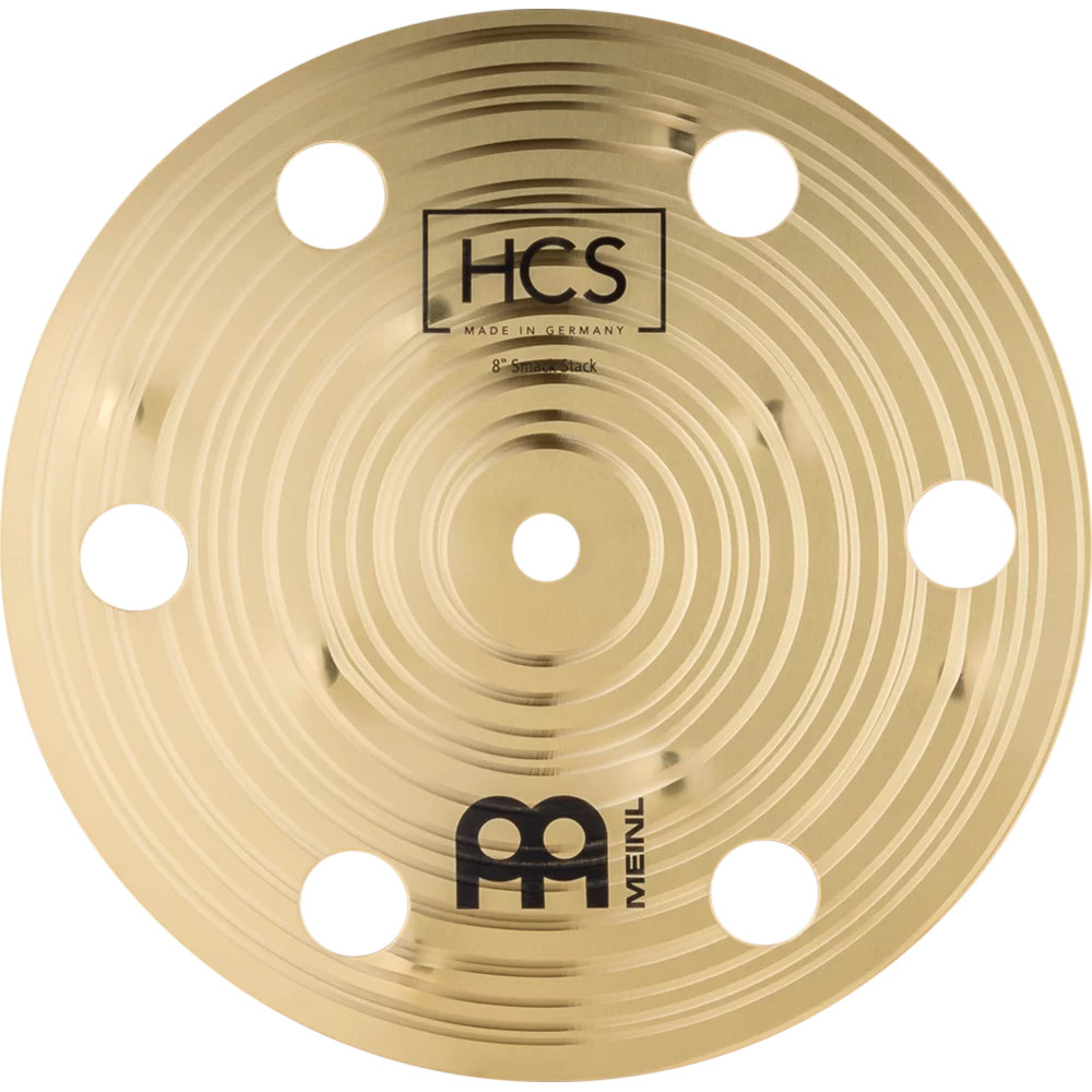 MEINL マイネル HCS80246SM 8”/10”/12”/14”/16” Smack Stack 5-Pieces スタックシンバル 8インチ表