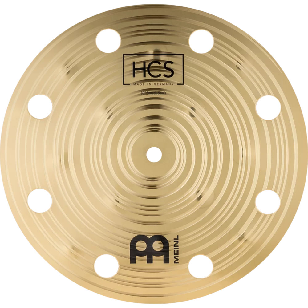 MEINL マイネル HCS80246SM 8”/10”/12”/14”/16” Smack Stack 5-Pieces スタックシンバル 10インチ表