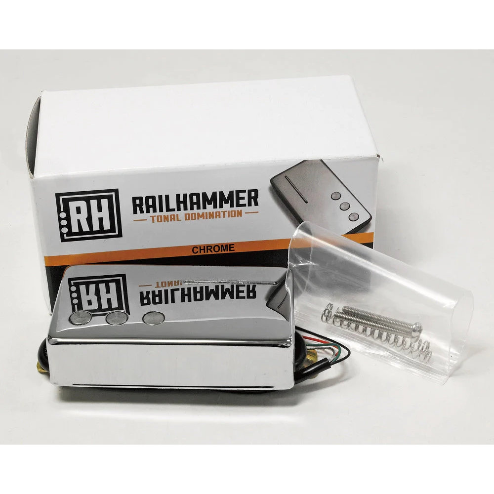 Railhammer Pickups Nuevo 90 Chrome Neck ネック用 ギターピックアップ フロント 本体、元箱、付属品