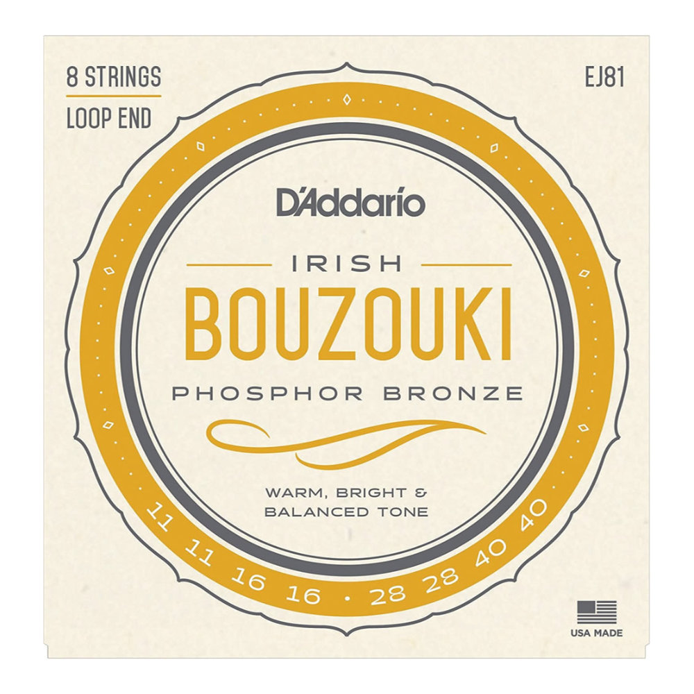 D’Addario ダダリオ EJ81 Irish Bouzouki アイリッシュ・ブズーキ弦