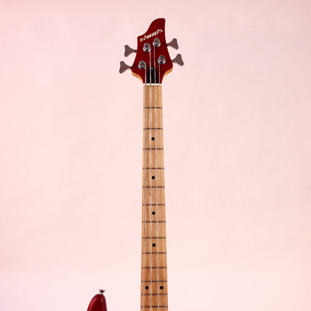 EDWARDS エドワーズ E-BB-145 Satin Burner Red エレキベース