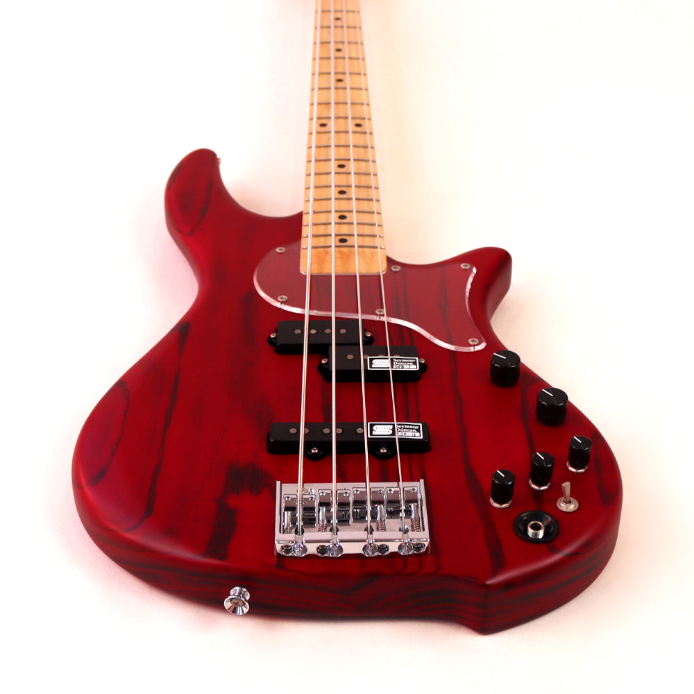 EDWARDS エドワーズ E-BB-145 Satin Burner Red エレキベース