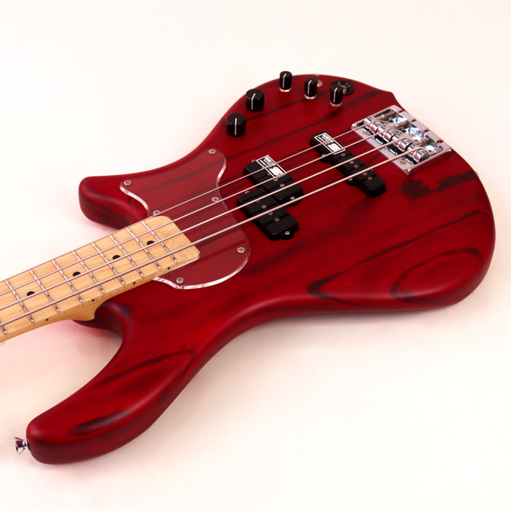 EDWARDS エドワーズ E-BB-145 Satin Burner Red エレキベース アウトレット