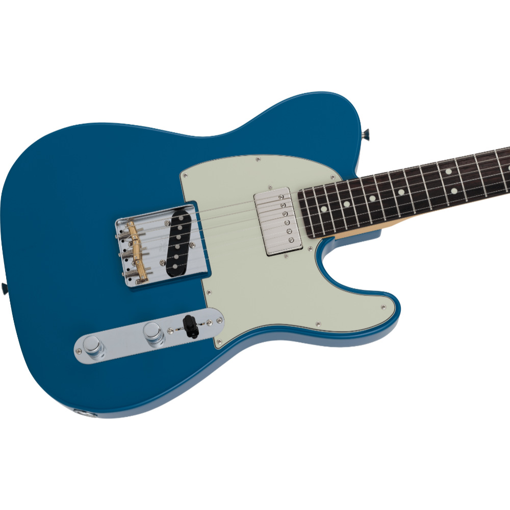 Fender フェンダー 2024 Collection Made in Japan Hybrid II Telecaster SH FRB エレキギター テレキャスター ボディ斜めアングル画像