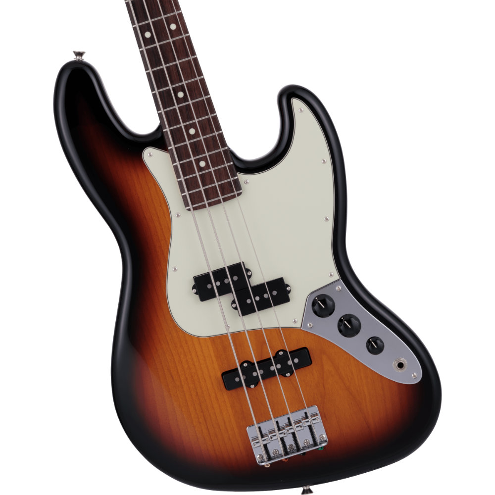 Fender フェンダー 2024 Collection Made in Japan Hybrid II Jazz Bass PJ RW 3TS エレキベース ジャズベース ボディ画像