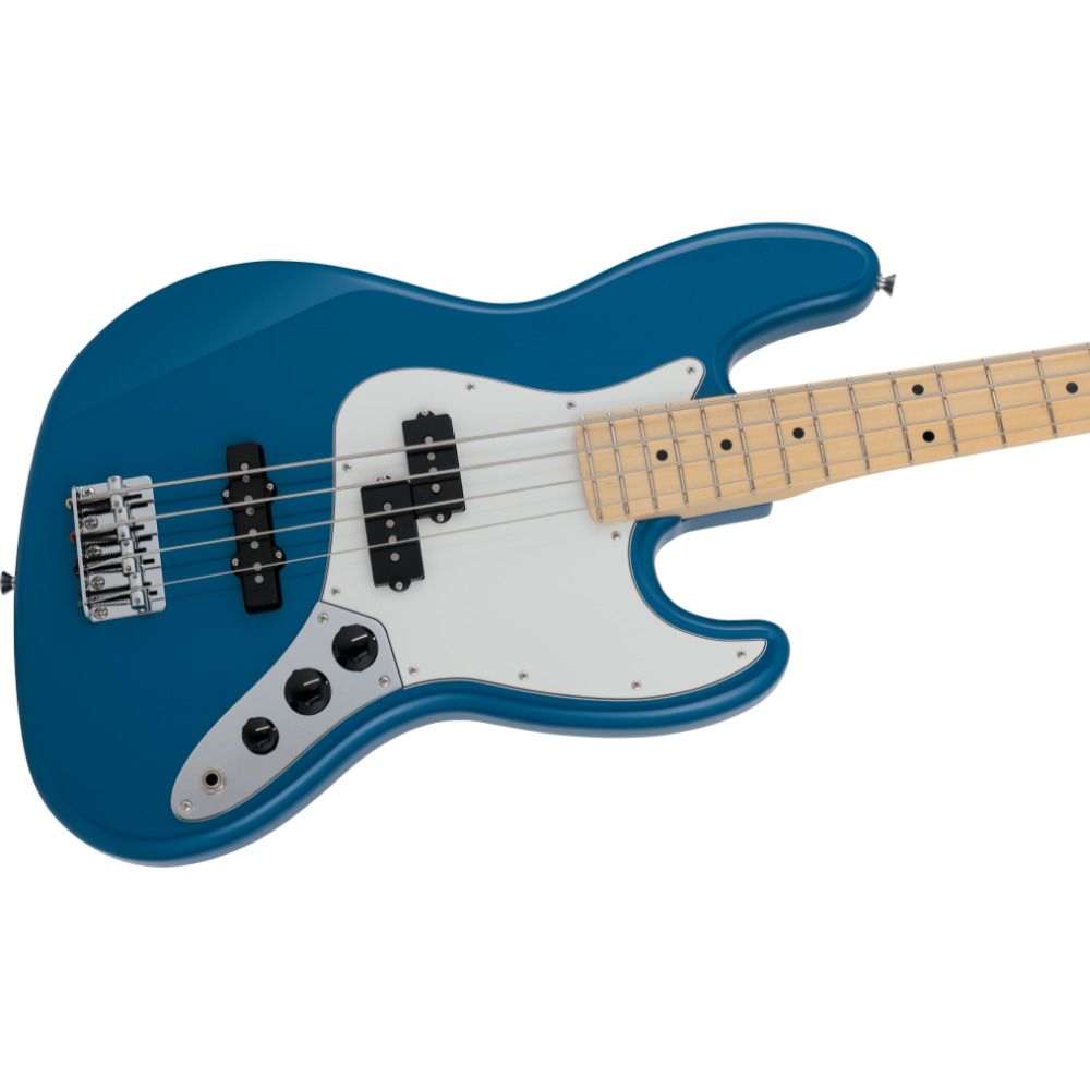 Fender フェンダー 2024 Collection Made in Japan Hybrid II Jazz Bass PJ MN FRB エレキベース ジャズベース ボディ斜めアングル画像