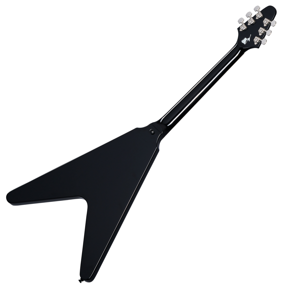 Epiphone エピフォン Kirk Hammett 1979 Flying V Ebony エレキギター 本体画像