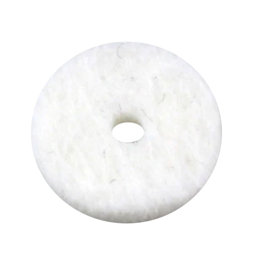 ALLPARTS オールパーツ AP-0674-025 White Felt Washers 10Pieces フェルトクッション 10個セット