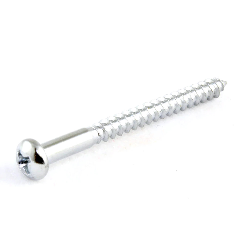 ALLPARTS オールパーツ GS-0011-010 Pack Of 8 Chrome Bass Pickup Screws ベース用ピックアップ止めビス ネジ 8本入り