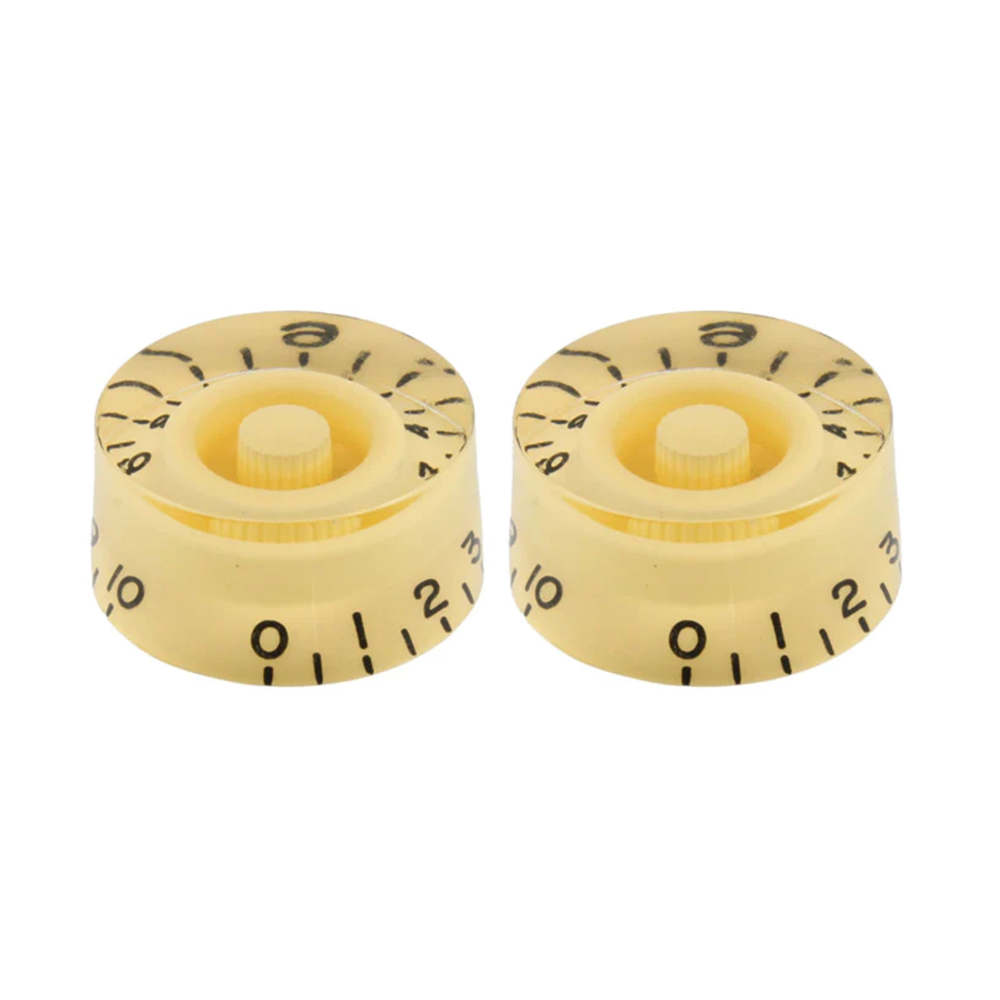 ALLPARTS オールパーツ PK-0130-028 Cream Speed Knobs コントロールノブ スピードノブ 2個セット