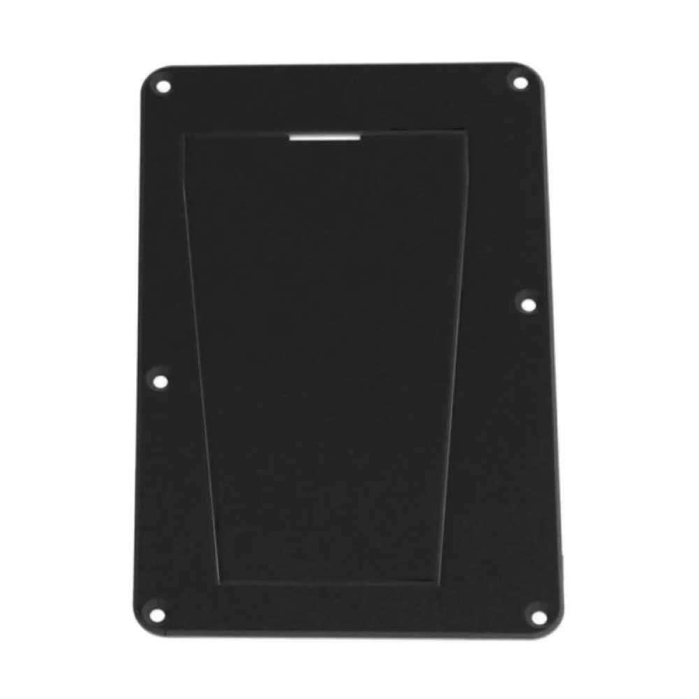 ALLPARTS オールパーツ PG-0548-023 Black Backplate アクセスパネル付 トレモロスプリングカバー