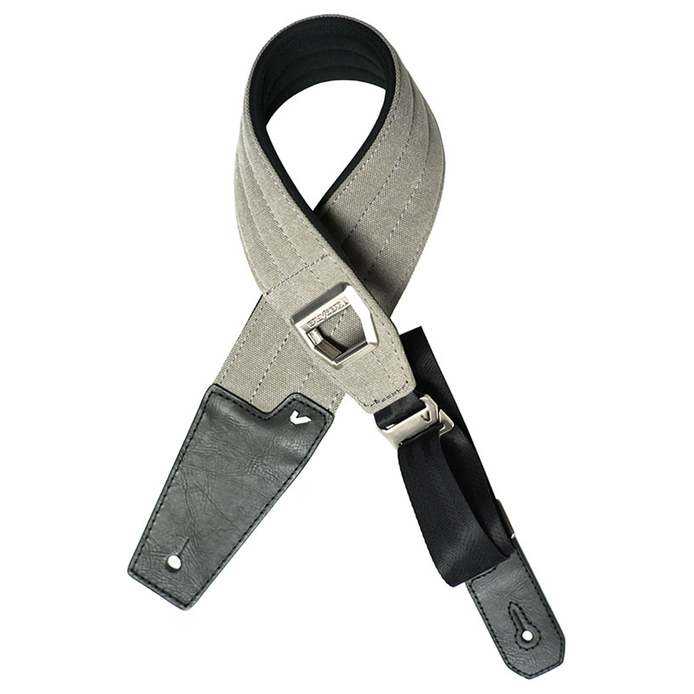 Gruv Gear グルーブギア FABRK Strap GRY Standard ネオプレン ギターストラップ