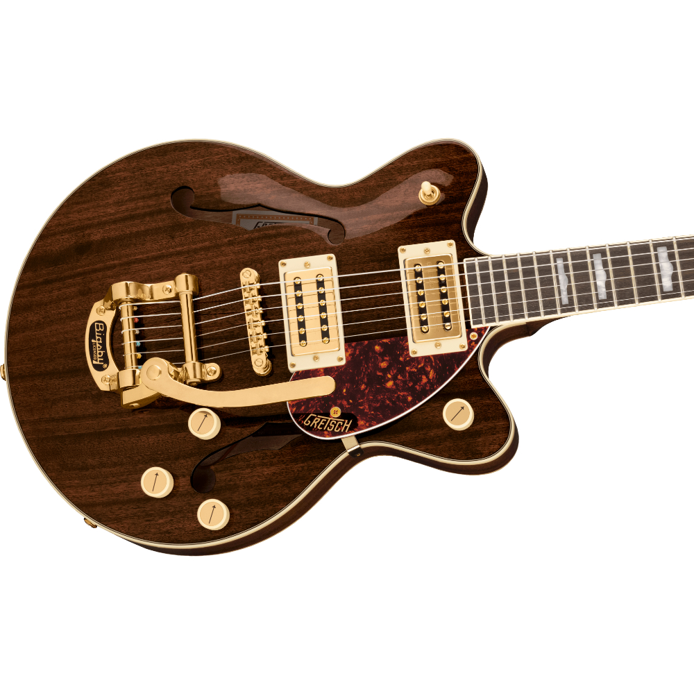 GRETSCH グレッチ G2657TG Streamliner Center Block Jr. Double-Cut with Bigsby and Gold Hardware FSR IMPRL エレキギター セミアコギター 斜めアングル画像