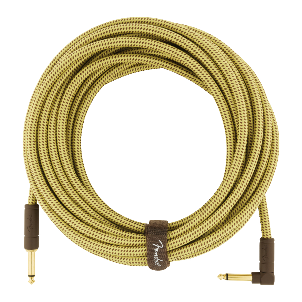 Fender フェンダー Deluxe Series Instrument Cable SL 25ft Tweed ギターケーブル ギターシールド ケーブル画像