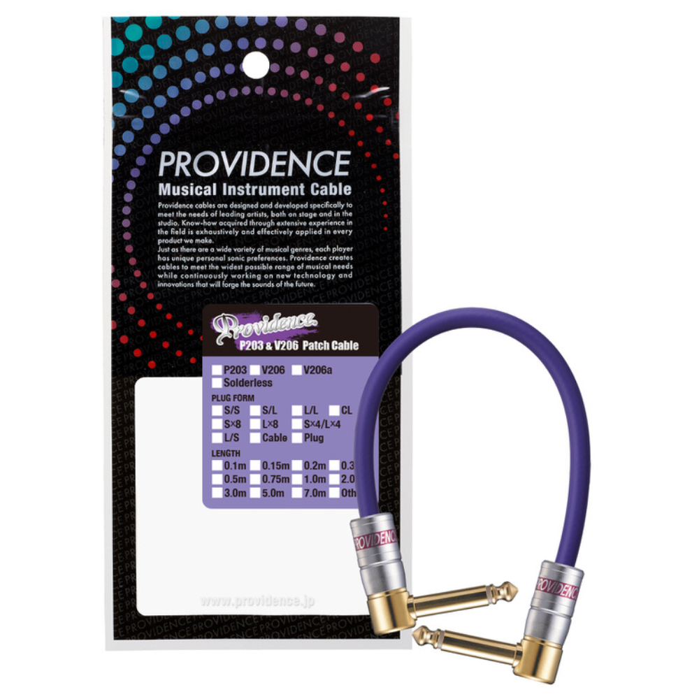 PROVIDENCE ( プロヴィデンス )P203 パッチケーブル まとめ売り - 配信