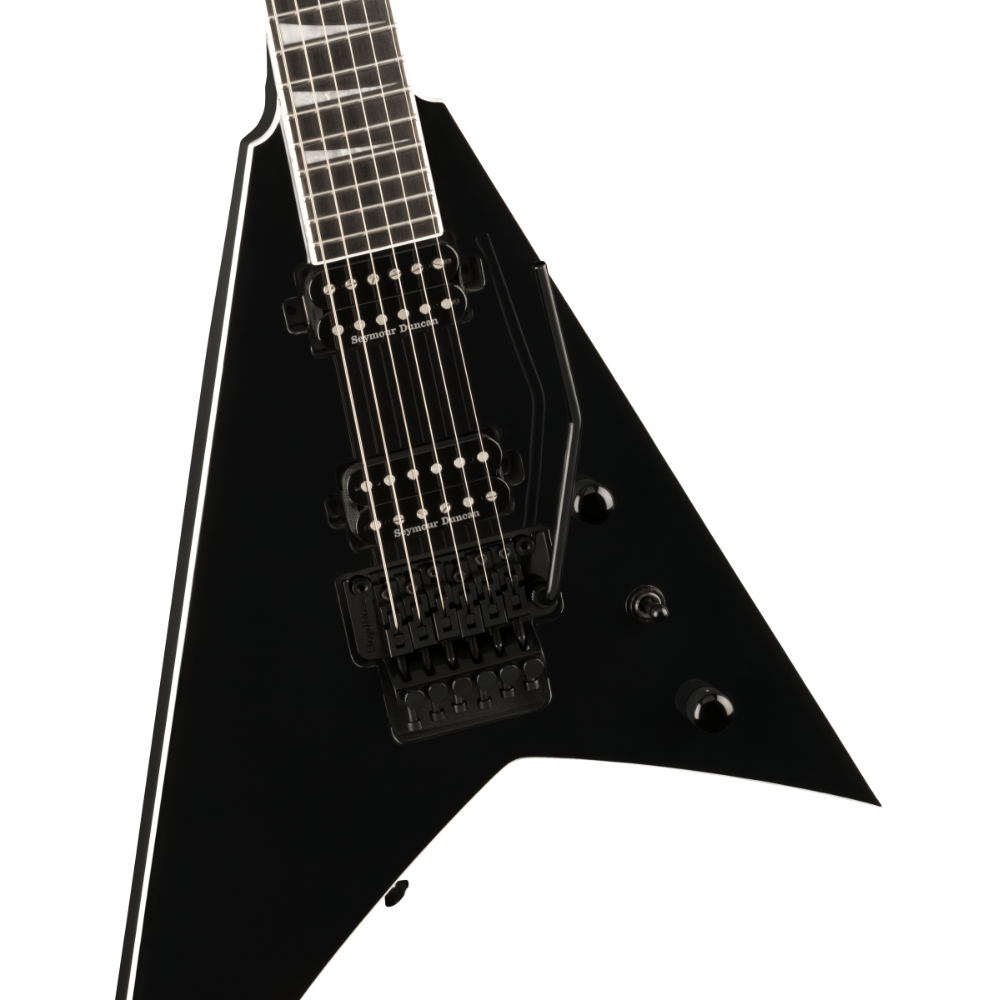 Jackson ジャクソン Pro Plus Series Rhoads RR24 Deep Black エレキギター ボディトップ画像