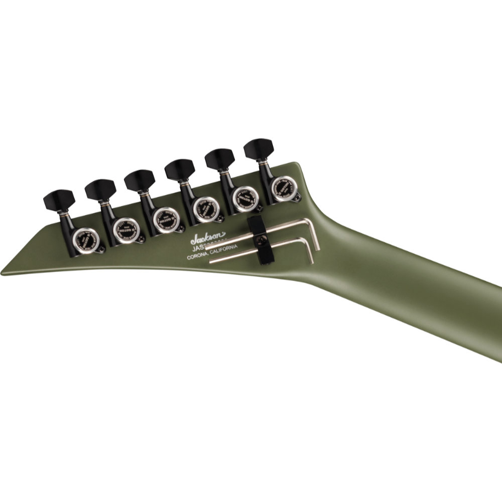 Jackson ジャクソン American Series Soloist SL2MG Matte Army Drab エレキギター ヘッド裏