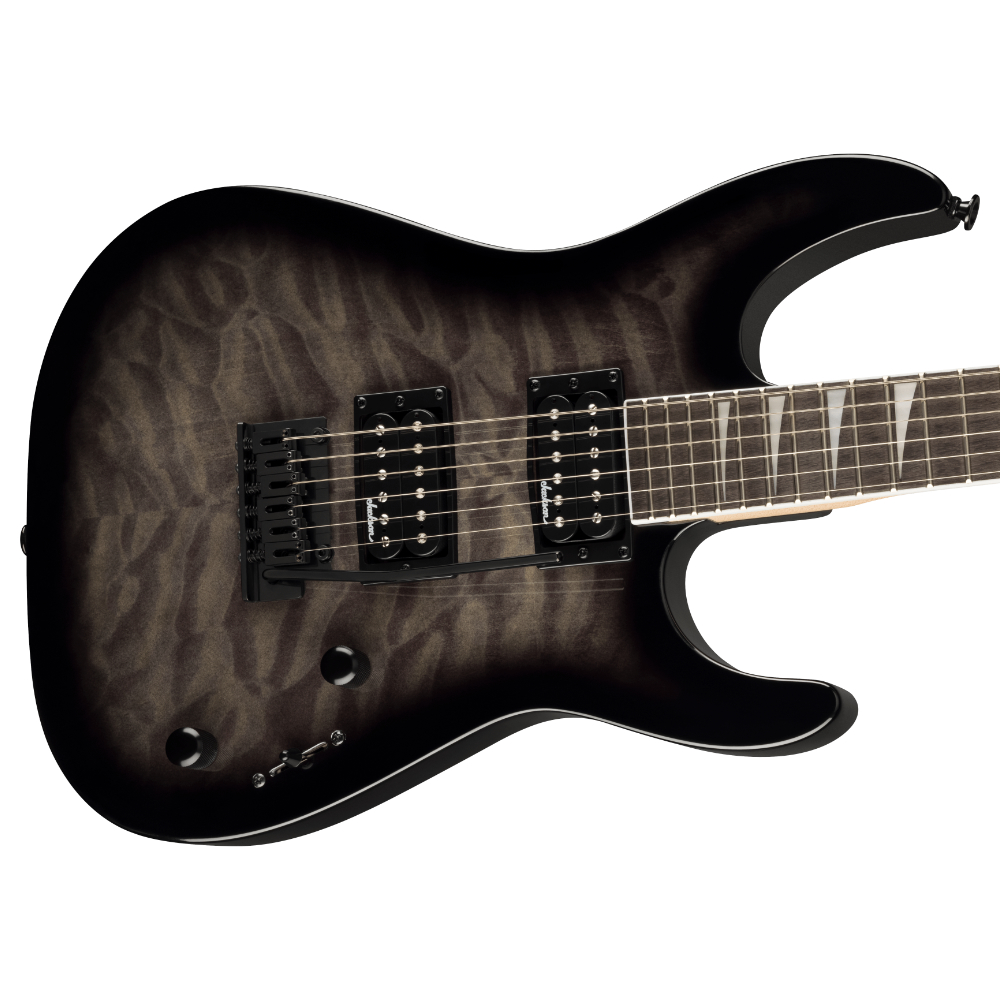 Jackson ジャクソン JS Series Dinky JS20 DKQ 2PT Transparent Black Burst エレキギター ボディ画像2