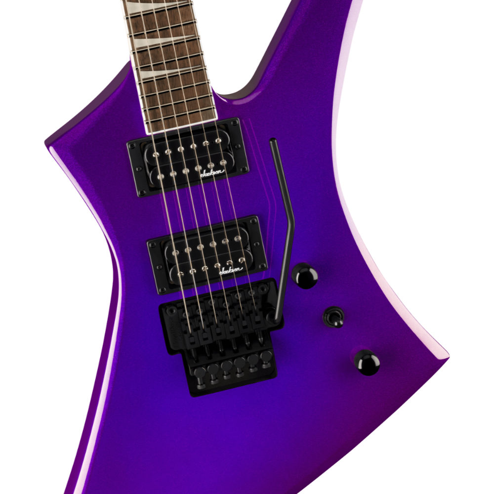 Jackson ジャクソン X Series Kelly KEX Deep Purple Metallic エレキギター ボディ画像