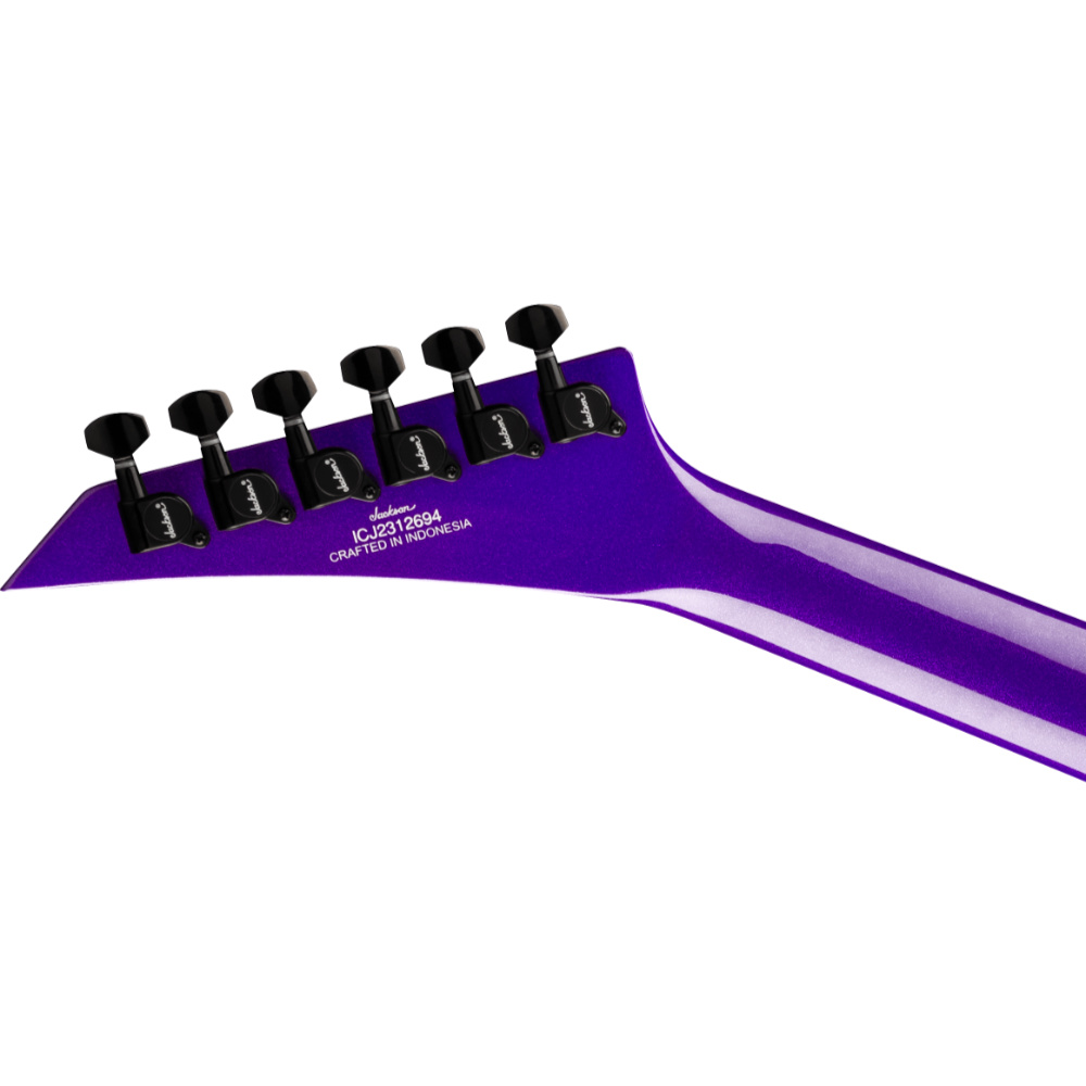 Jackson ジャクソン X Series Kelly KEX Deep Purple Metallic エレキギター ヘッドバック画像